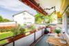 Attraktive 3-Zimmer-Wohnung mit großem Balkon in beliebter Wohnlage von Emmendingen - Balkonaussicht
