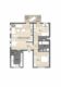 Sehr gepflegte 3-Zi Wohnung mit Balkon und 2 Parkplätzen. Ideal als Kapitalanlage oder Eigennutzung - Grundriss