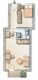 Sofortbezug 2-Zimmer-Wohnung mit Balkon - Freiburg Stühlinger - Grundriss