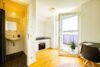 1-Zimmer-Wohnung mit Balkon im ökologischen "Green House" in Freiburg-Rieselfeld - Wohn-/Küchenbereich - Visualisierung