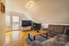 Moderne 3-Zi DG-Wohnung mit Klima, Kandelblick, Balkon und Garage - Wohnzimmer