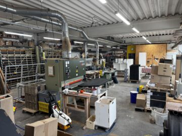 Moderne Schreinerei-Werkstatt mit Rampe und Top Ausstattung in Riegel am Kaiserstuhl, 79359 Riegel am Kaiserstuhl, Werkstatt