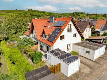 Traumhaftes Reihenendhaus. 5,5 Zi, Kamin, Terrasse, PV-Anlage & ruhig gelegen. Sofort bezugsfrei, 79364 Malterdingen, Reihenendhaus