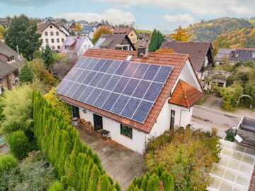 Wohnen im Schwarzwald – Familienhaus mit ELW, Kamin. Solar, Terrasse und Garage, 79271 Sankt Peter, Einfamilienhaus