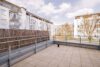Moderne Wohnung mit Balkon und Terrasse zentral in Freiburg Rieselfeld - Terrasse - visualisiert
