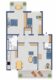 *Verkauft* - Moderne Wohnung mit Balkon und Terrasse zentral in Freiburg Rieselfeld - Grundriss