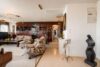 Exklusives Penthouse mit großzügigen Dachterrassen, Sauna und Panoramablick über den Kaiserstuhl - Wohnzimmer