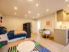 Bezugsfreie und Kernsanierte 1-Zimmer-Wohnung mit Terrasse in Freiburg-Oberau - Wohnzimmer