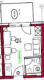 Kompaktes Wohnglück – 1-Zimmer-Wohnung mit Balkon - Grundriss WE 124
